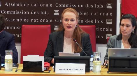 Violette Spillebout (Renaissance) dénonce "l'augmentation très nette du nombre d'agressions" d'élus. LCP