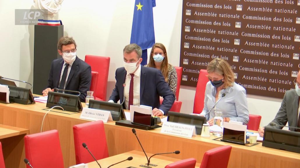 Olivier Véran, auditionné le 22 septembre 2020 à l'Assemblée nationale Olivier Véran, auditionné le 22 septembre 2020 à l'Assemblée nationale