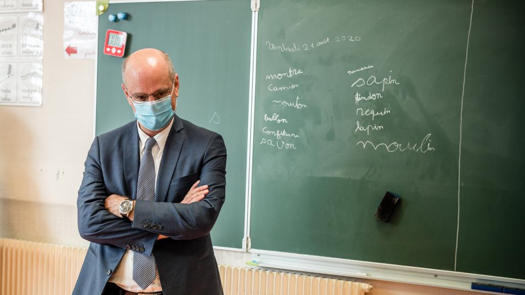 Jean-Michel Blanquer a défendu sa gestion de la crise sanitaire Jean-Michel Blanquer a défendu sa gestion de la crise sanitaire