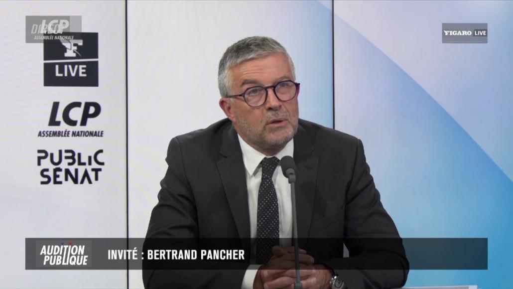 Bertrand Pancher sur le plateau d'Audition publique, lundi 15 mai 2023