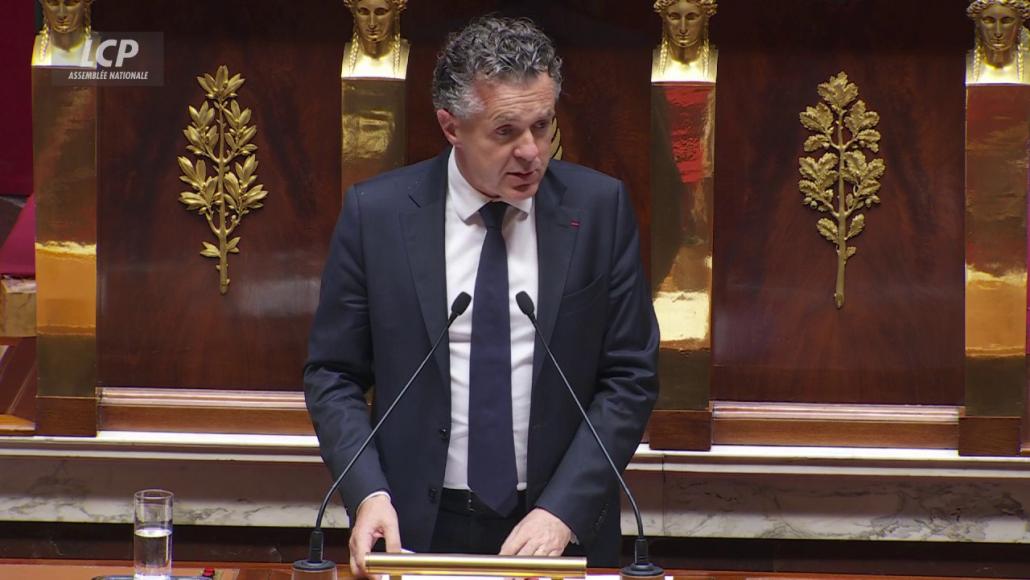 Christophe Béchu, le 22 juin 2023, à l'Assemblée nationale. LCP
