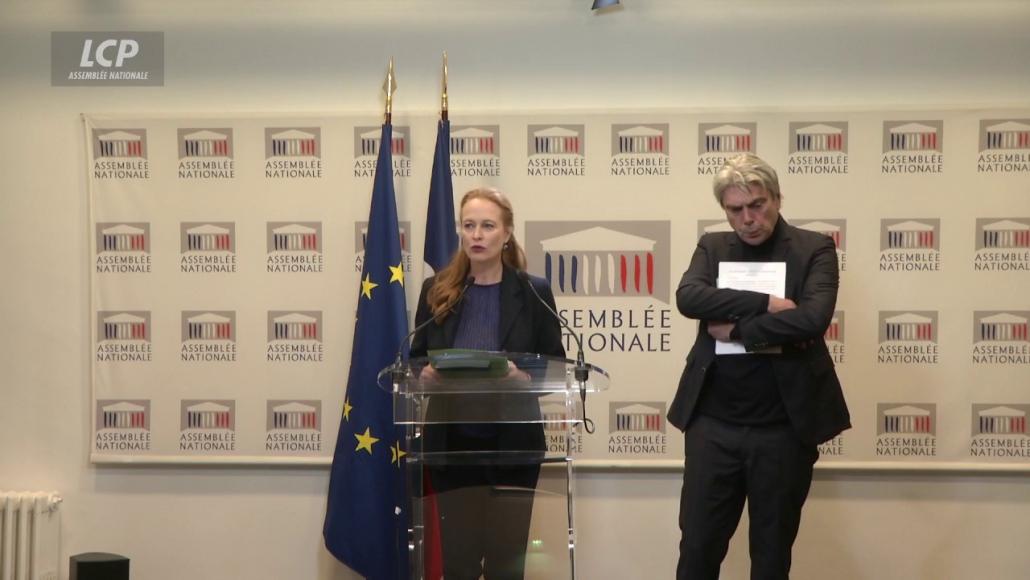 Violette Spillebout et Sébastien Jumel, le 17 janvier 2024. LCP