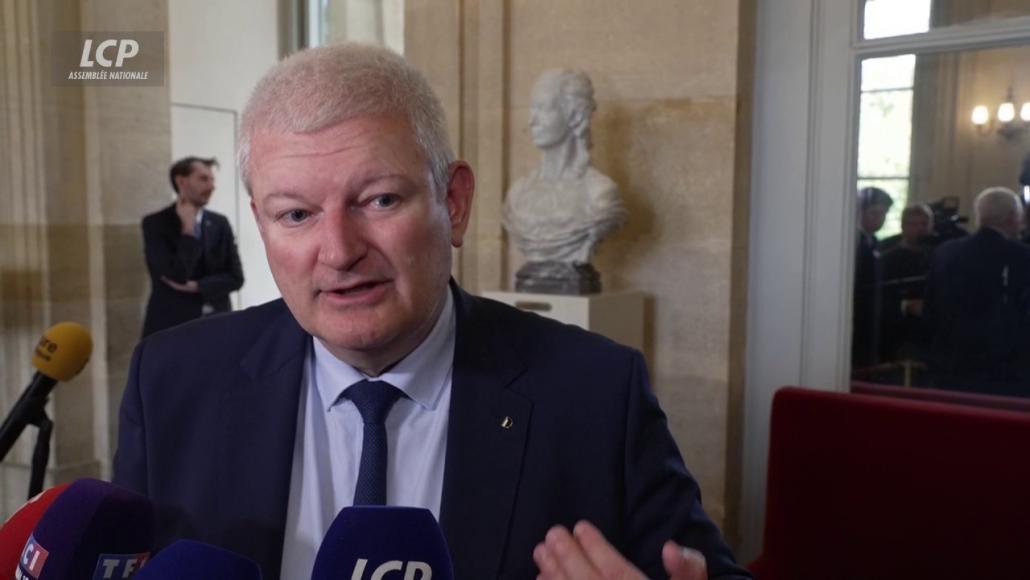Olivier Falorni à l'Assemblée nationale, le 28 octobre 2025. Olivier Falorni à l'Assemblée nationale, le 28 octobre 2025.