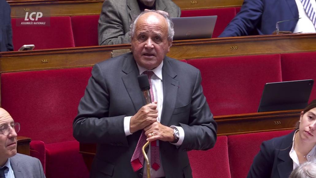 Jean-Paul Mattéi, le 24 octobre 2025. Jean-Paul Mattéi, le 24 octobre 2025.