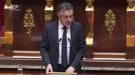 Christophe Béchu, le 22 juin 2023, à l'Assemblée nationale. LCP