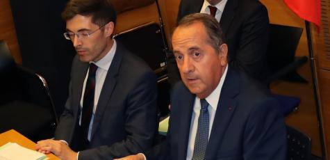 Michel Delpuech, devant la commission des lois de l’Assemblée nationale (Jacques Demarthon/AFP)