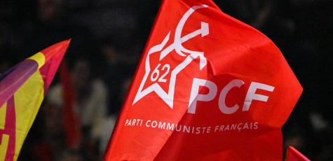 Drapeau Parti communiste français