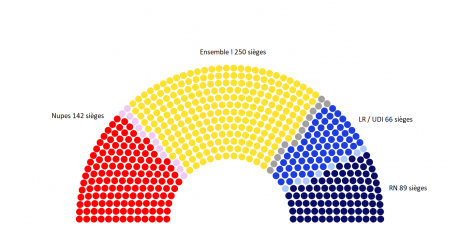 Composition de l'hémicycle à l'issue des législatives