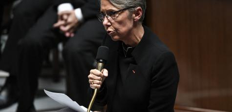 Elisabeth Borne au banc des ministres en 2019 (AFP)